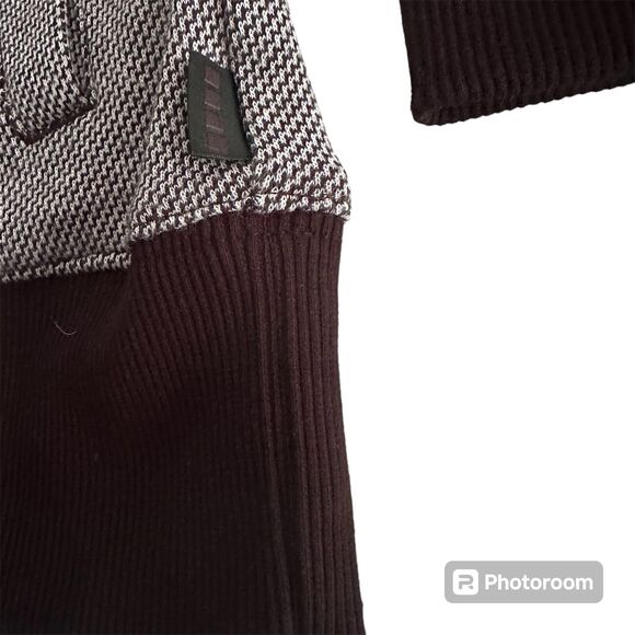 Cqpelli Sport Jacket Uptown Training Soccor Men's Size XL Black Gray Full Zip - Picture 3 of 5